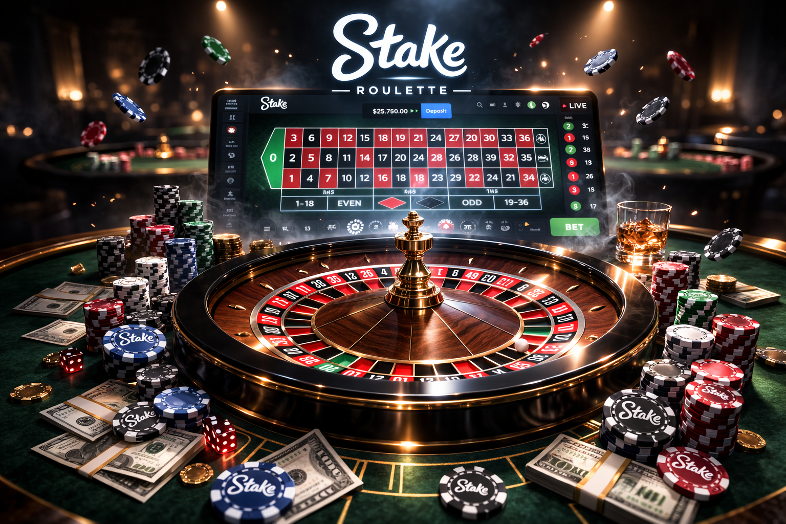 Stake Roulette — promo banner